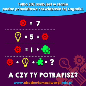 Read more about the article ZAGADKA LOGICZNA #3
