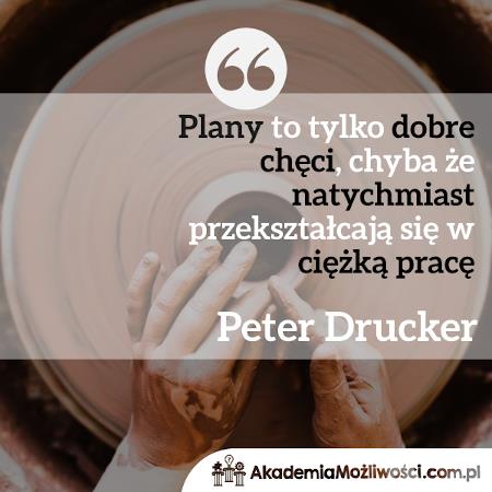 Akademia-Mozliwosci-cytat-motywacyjny- (8) Plany to tylko dobre chęci, chyba że natychmiast przekształcają